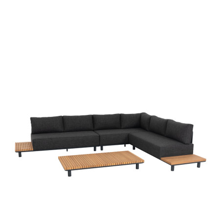 Set seccional terraza Lafite 4 pzas