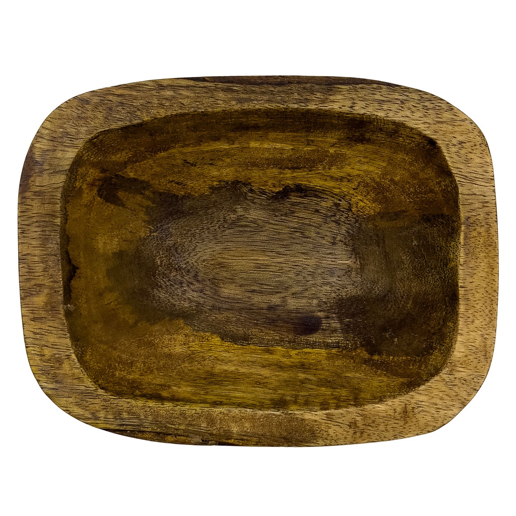 Bowl madera natural 15x12x4,5cm
