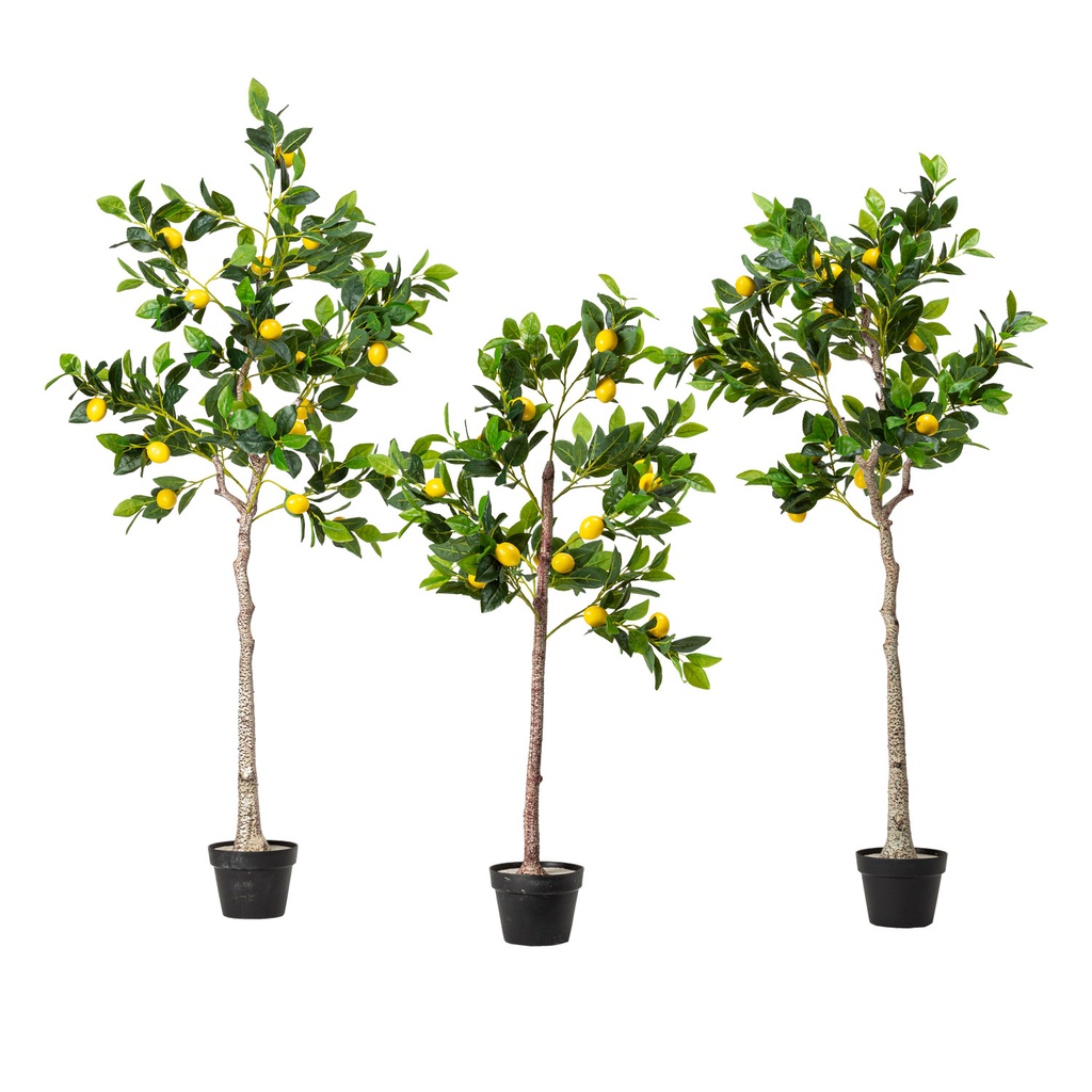 Arbol artificial limón 120cm