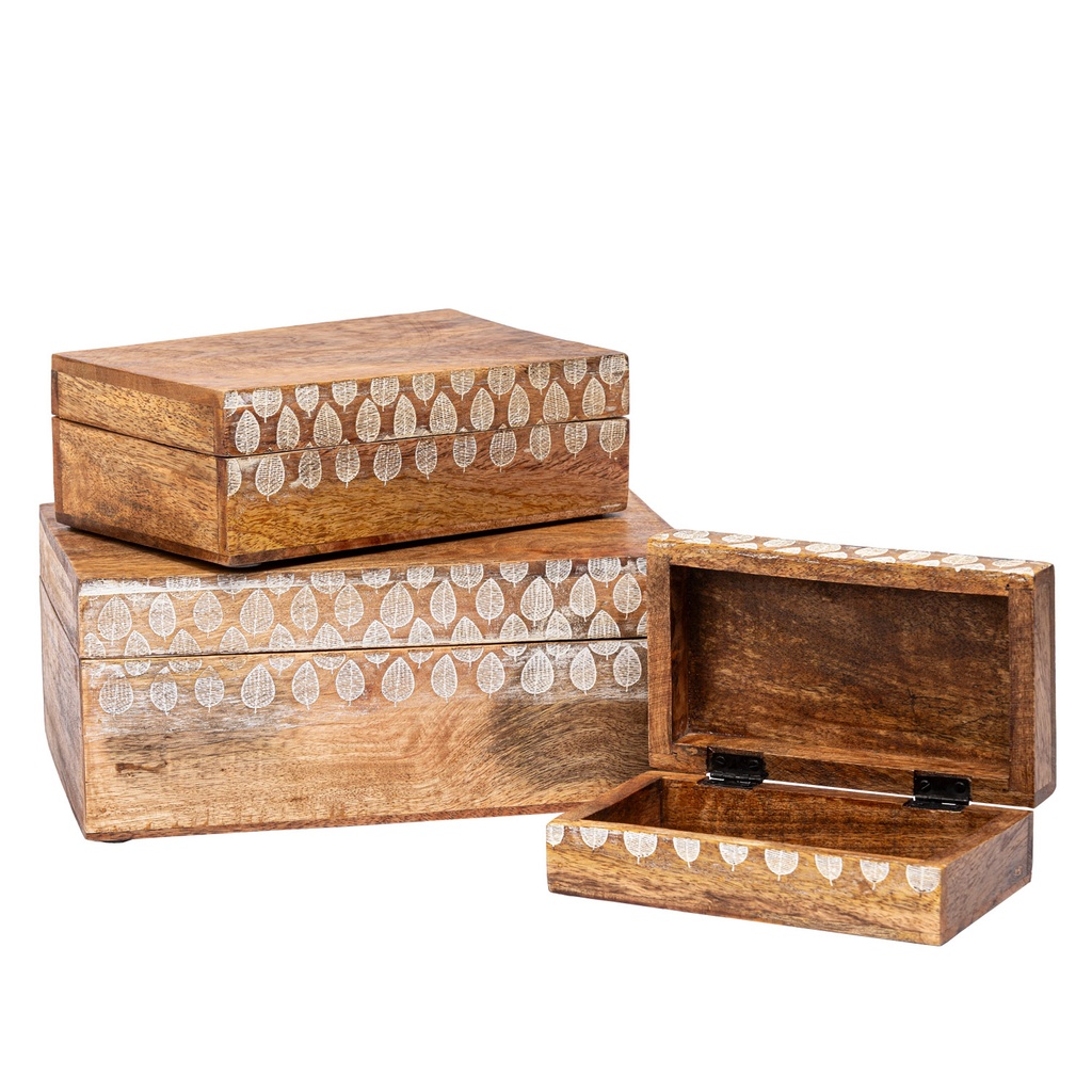 Caja madera print 18x10x6cm