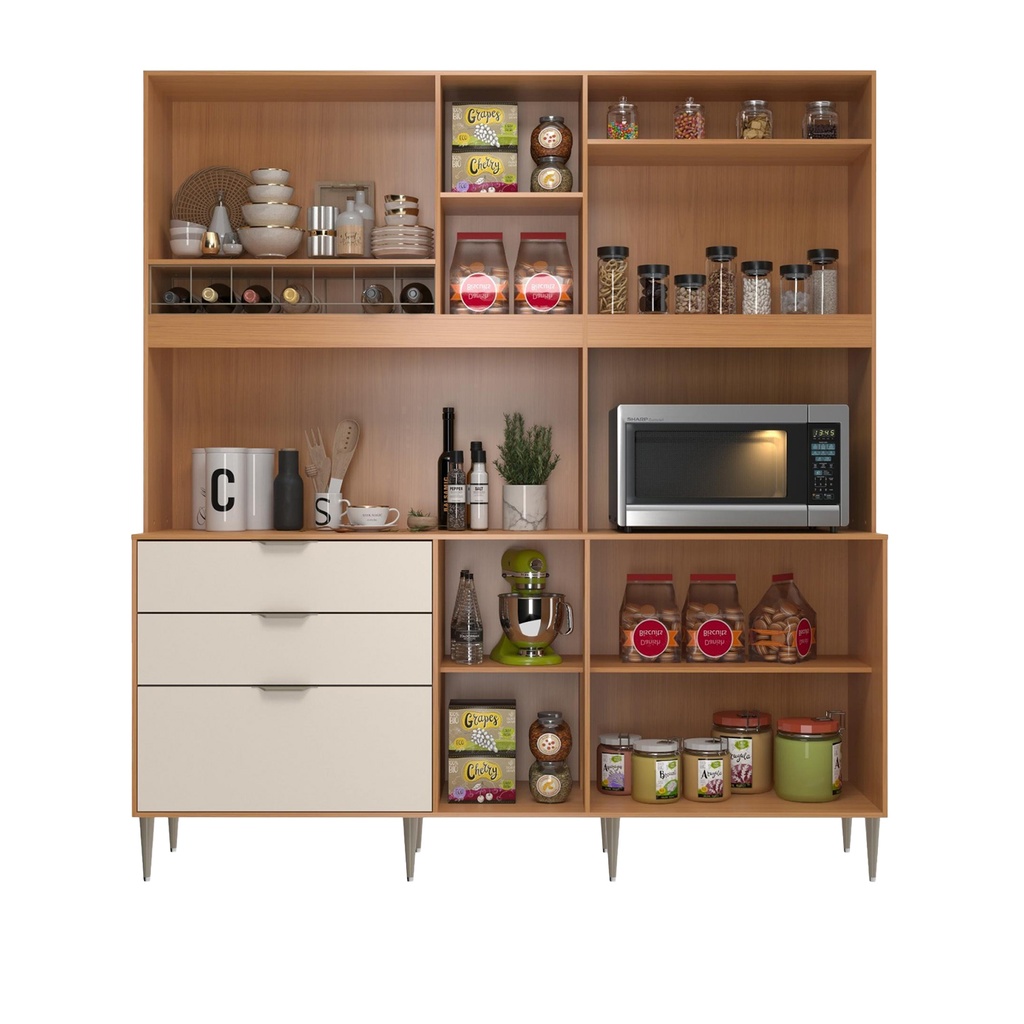Cocina compacta Bruna blanco