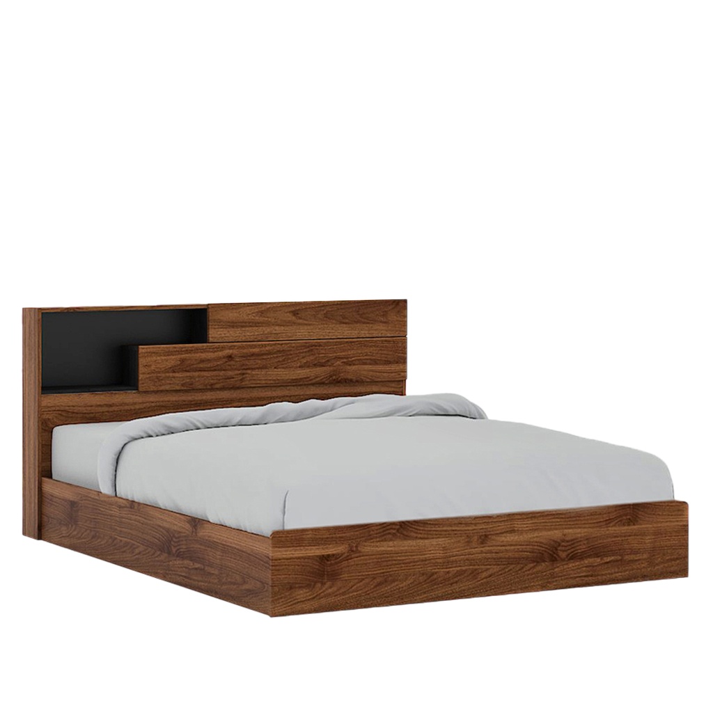 Cama 2 plazas Boegel café 150x200cm