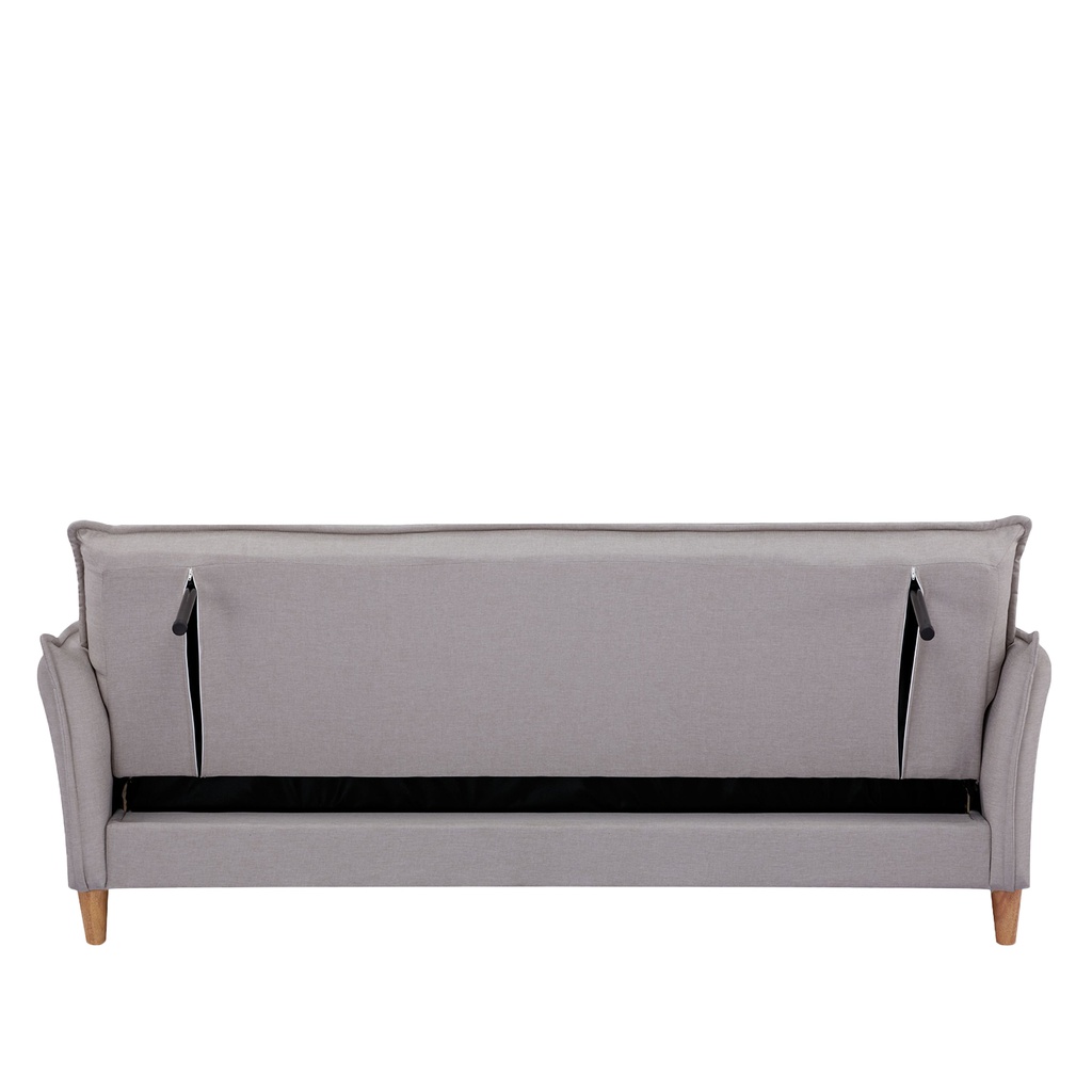 Futón con almacenaje Narvik gris
