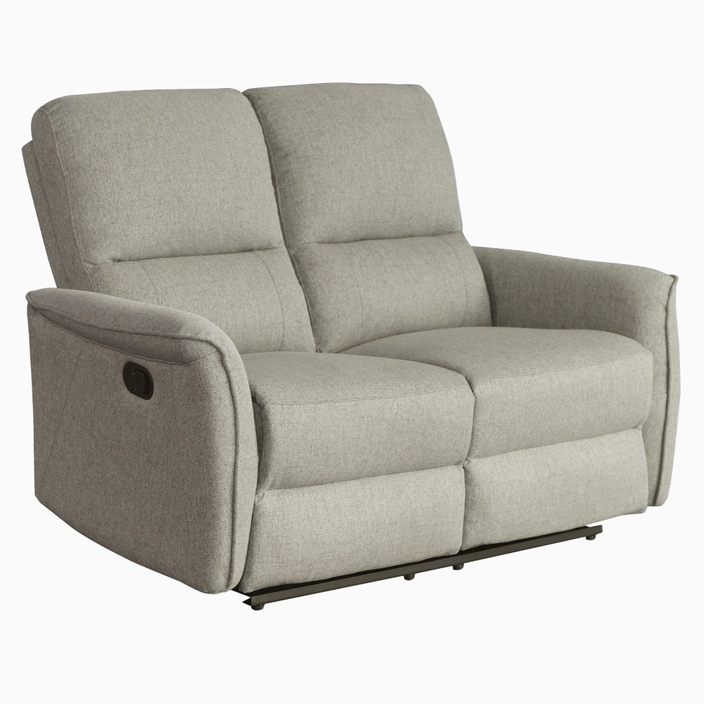 Sofá reclinable 2 cuerpos Milos beige
