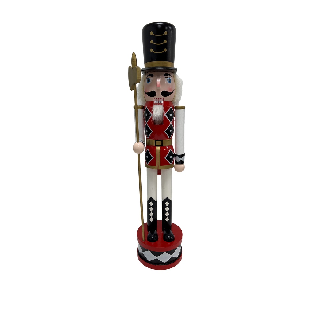 Cascanueces navidad madera 60cm