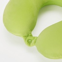 Cojin p/cuello 200g memory 30x29cm verde mb001t-g