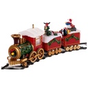 Tren navidad con rieles
