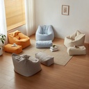 Pouf Evan azul + ottoman