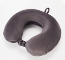 Cojin p/cuello 200g memory 30x29cm gris mb001t-gr