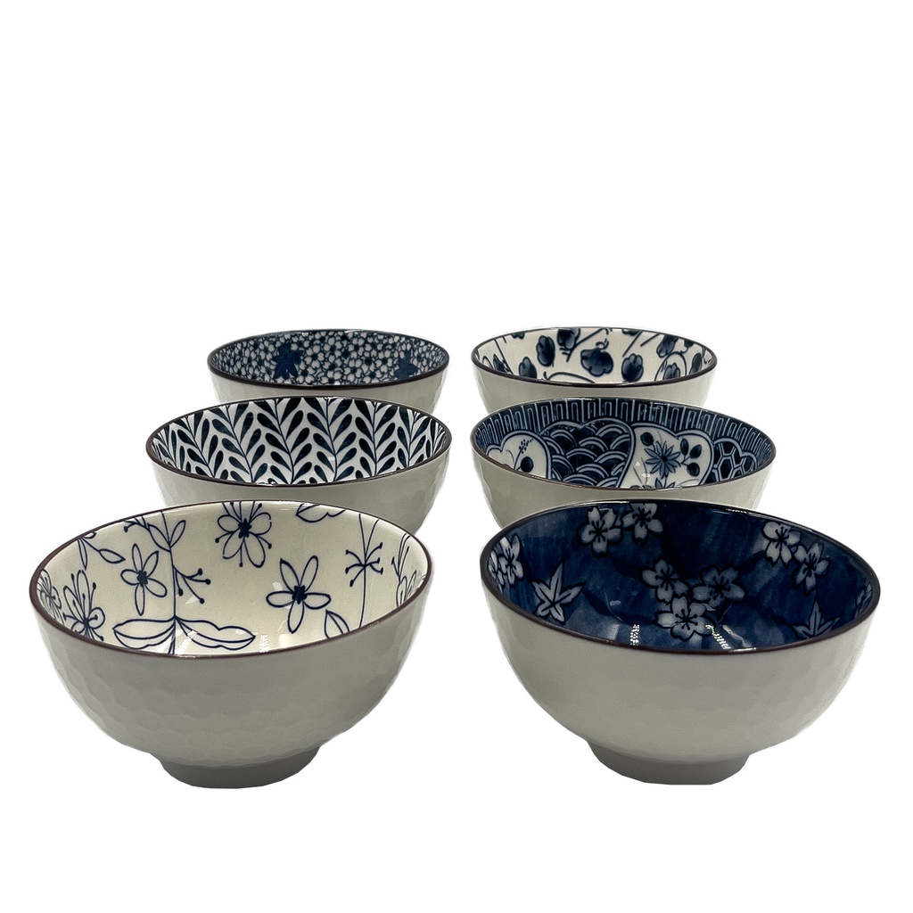 Bowls diseños 11,5cm set de 6