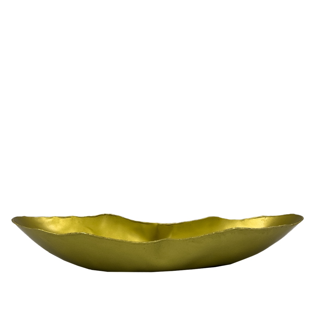 Fuente dorada 36x17cm
