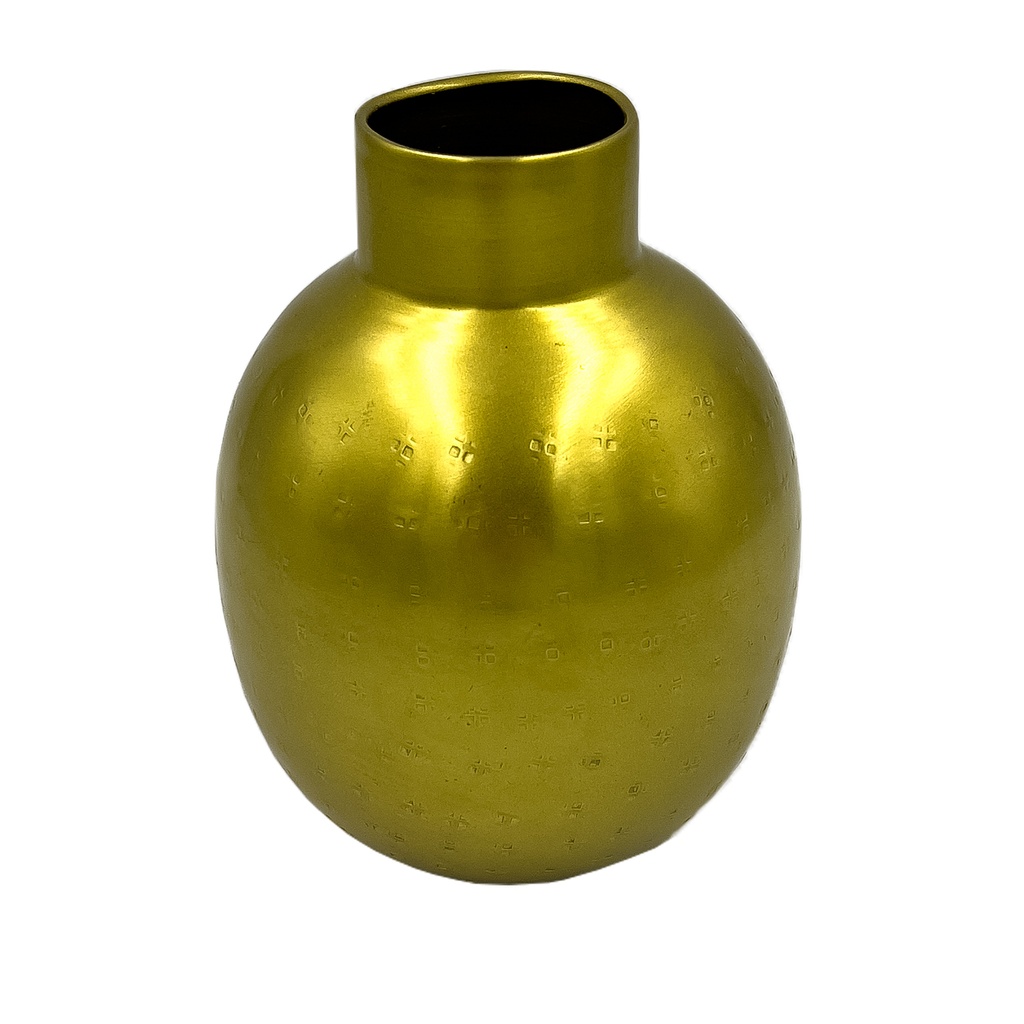 Florero dorado deco 14cm
