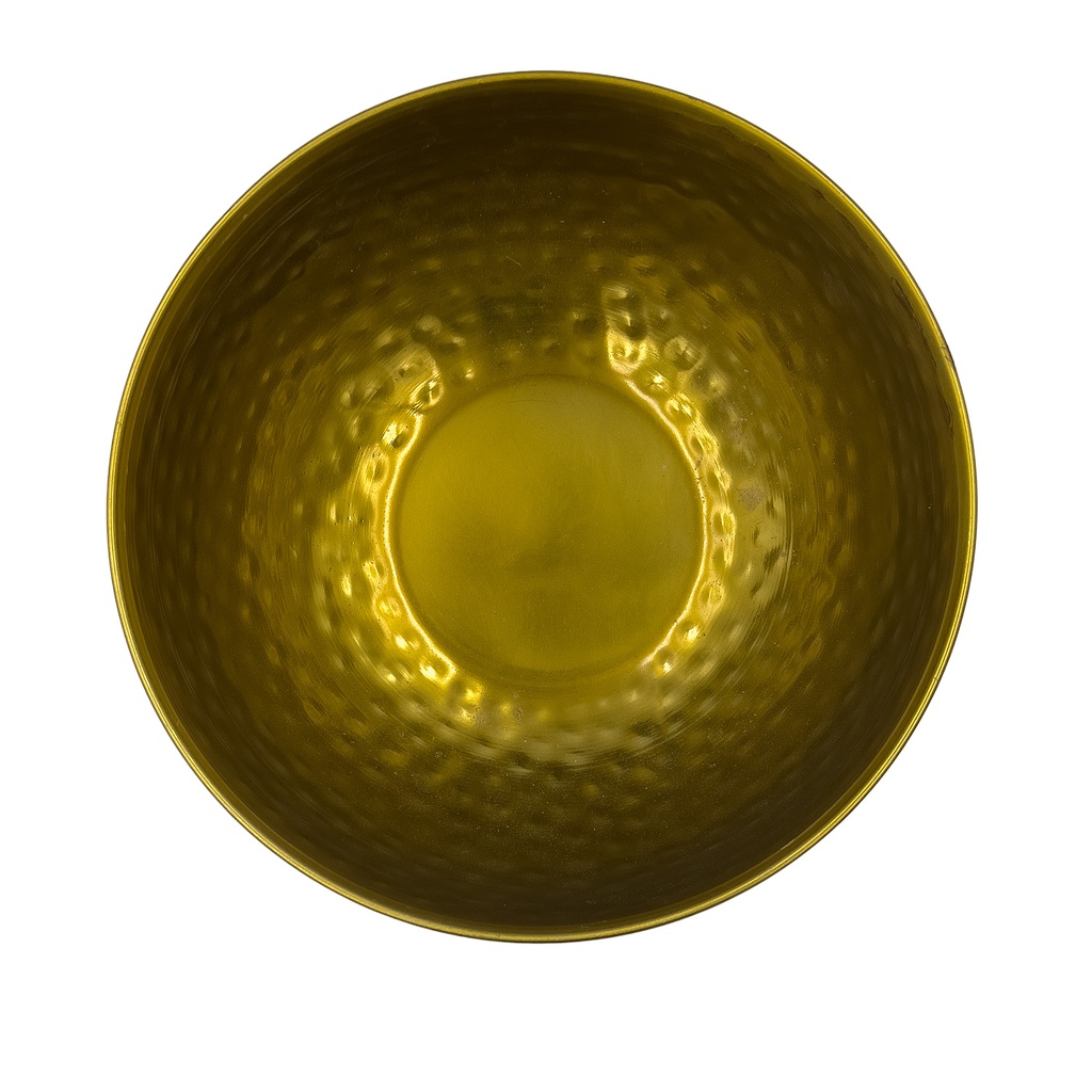 Bowl deco metal 20x20x11cm