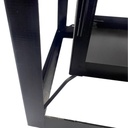 Farol metal vidrio 16x16x41cm