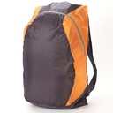 Mochila plegable 30x18x42cm naranjo tc027c-or
