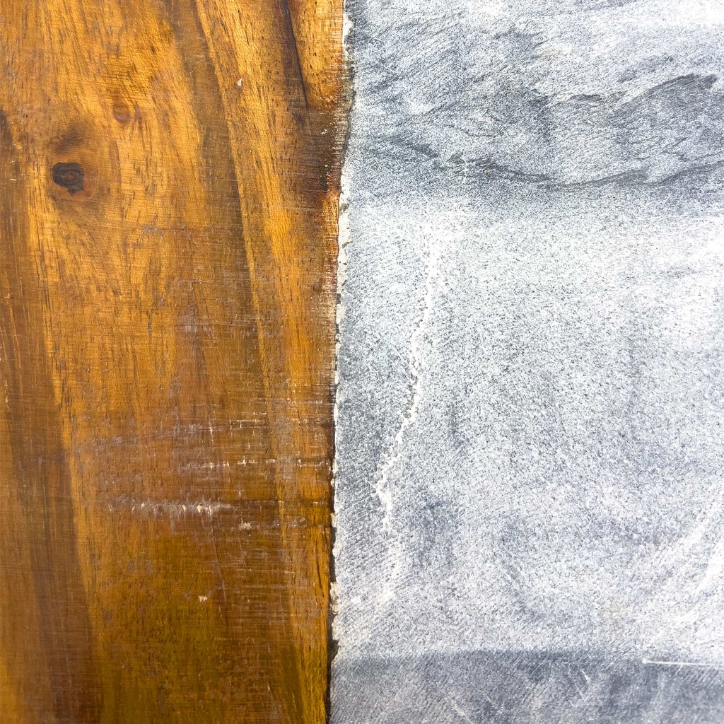 Tabla madera mármol gris 20x30x2cm