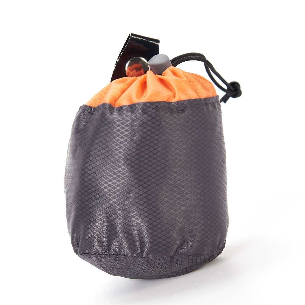 Mochila plegable 30x18x42cm naranjo tc027c-or