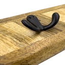 Perchero madera 47cm
