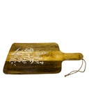 Tabla aperitivo madera diseño 36x19cm