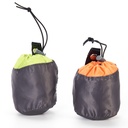 Mochila plegable 30x18x42cm naranjo tc027c-or