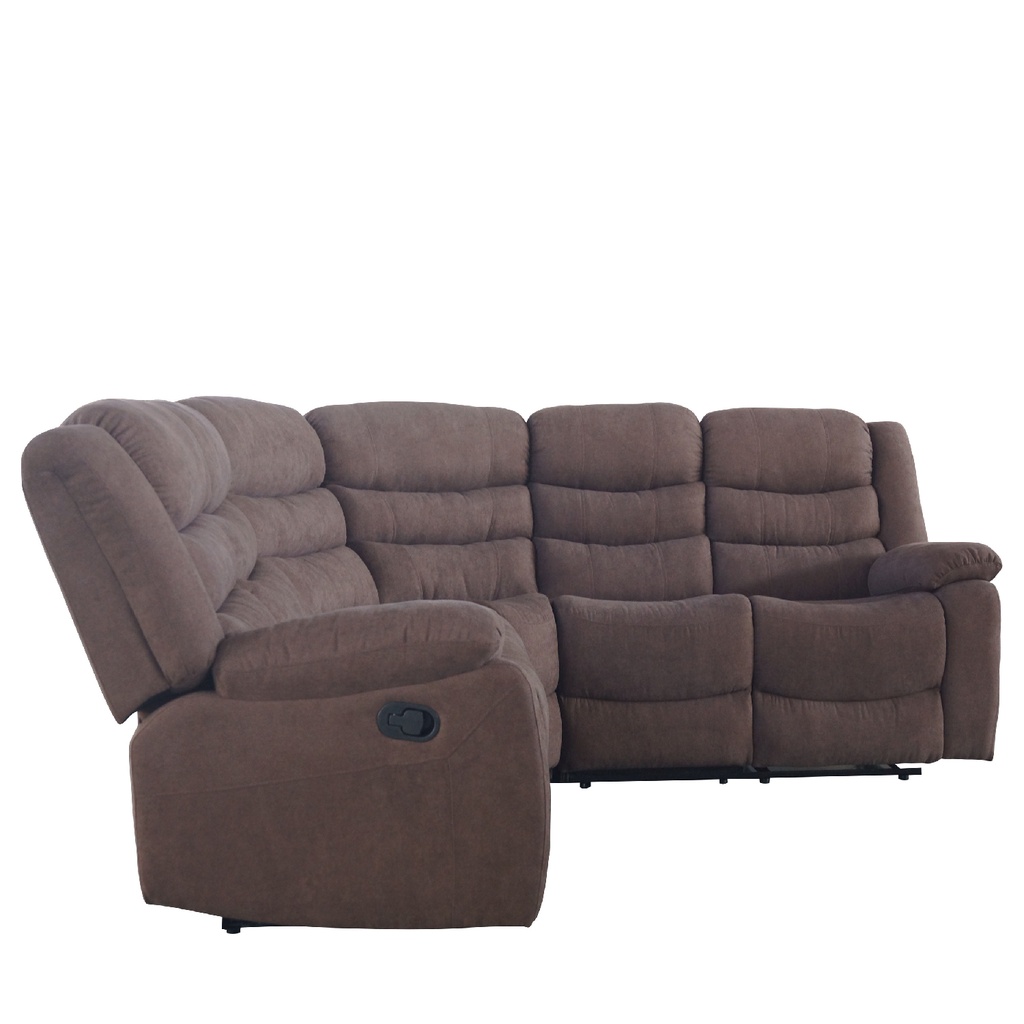 Sofá seccional reclinable Austin café