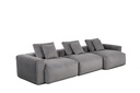 Sofá modular derecho Dante gris