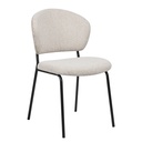 Silla comedor Praia gris claro