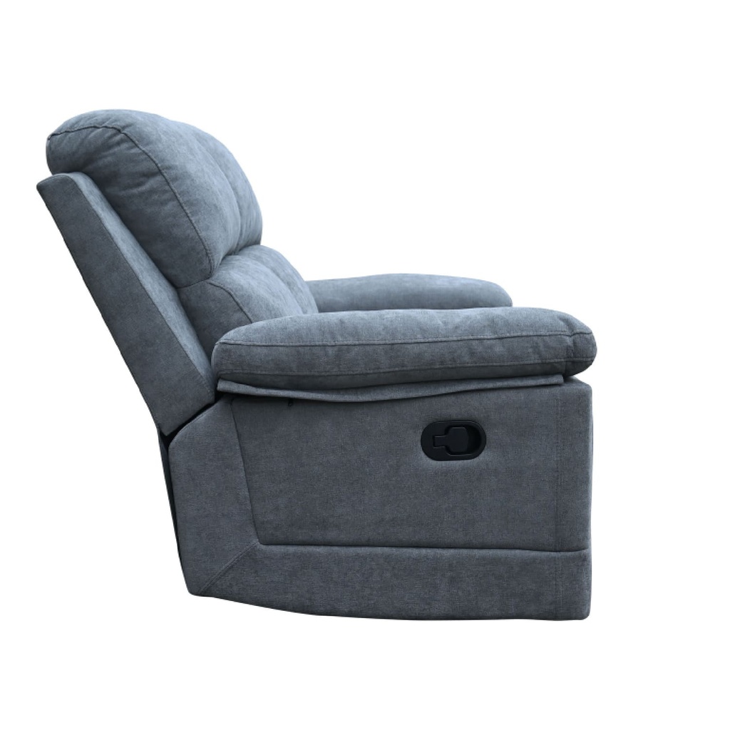 Sofá reclinable 2 cuerpos Mark gris