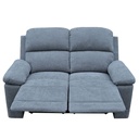 Sofá reclinable 2 cuerpos Mark gris