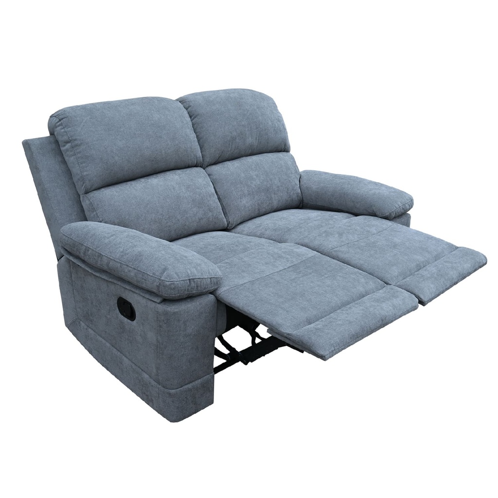 Sofá reclinable 2 cuerpos Mark gris