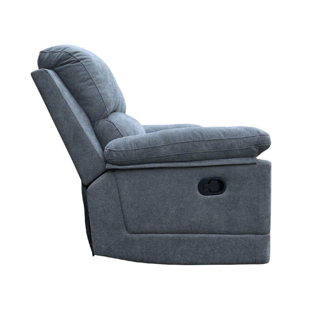 Sofá reclinable 3 cuerpos Mark gris