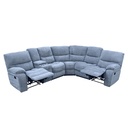 Sofá modular reclinable Connor gris