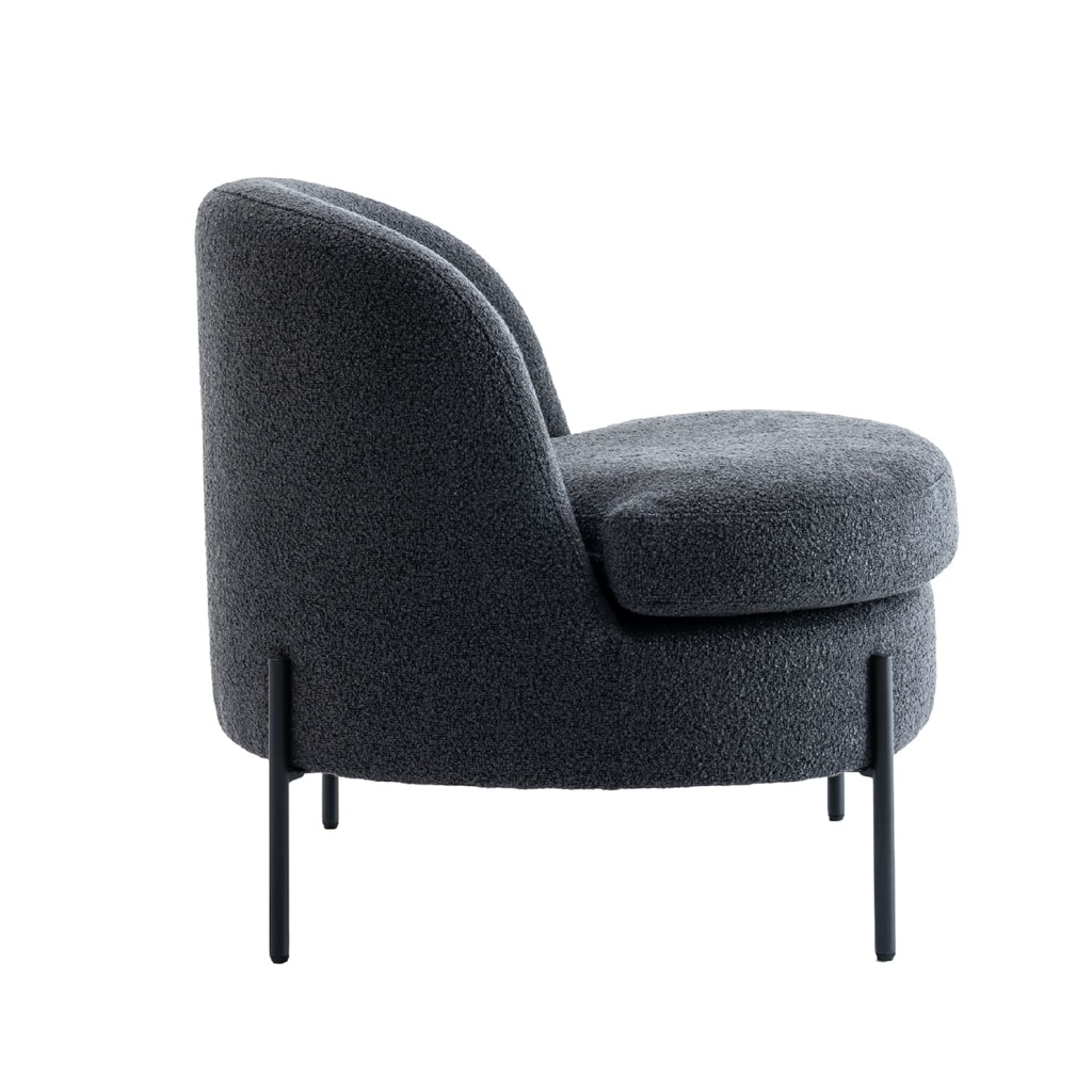 Poltrona Greta gris oscuro