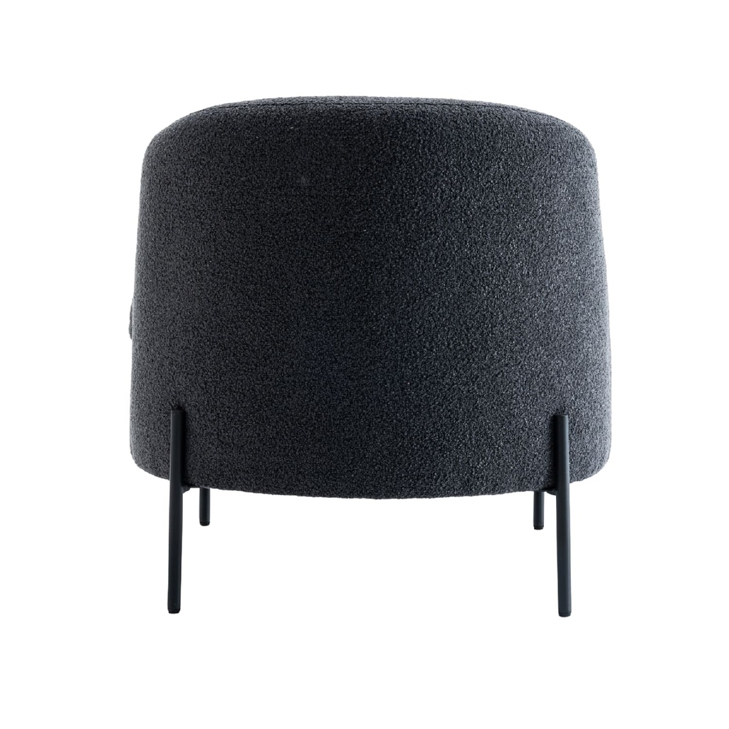 Poltrona Greta gris oscuro