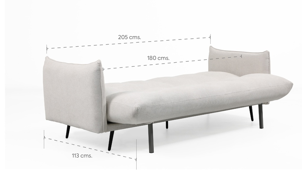 Sofá cama Massimo blanco
