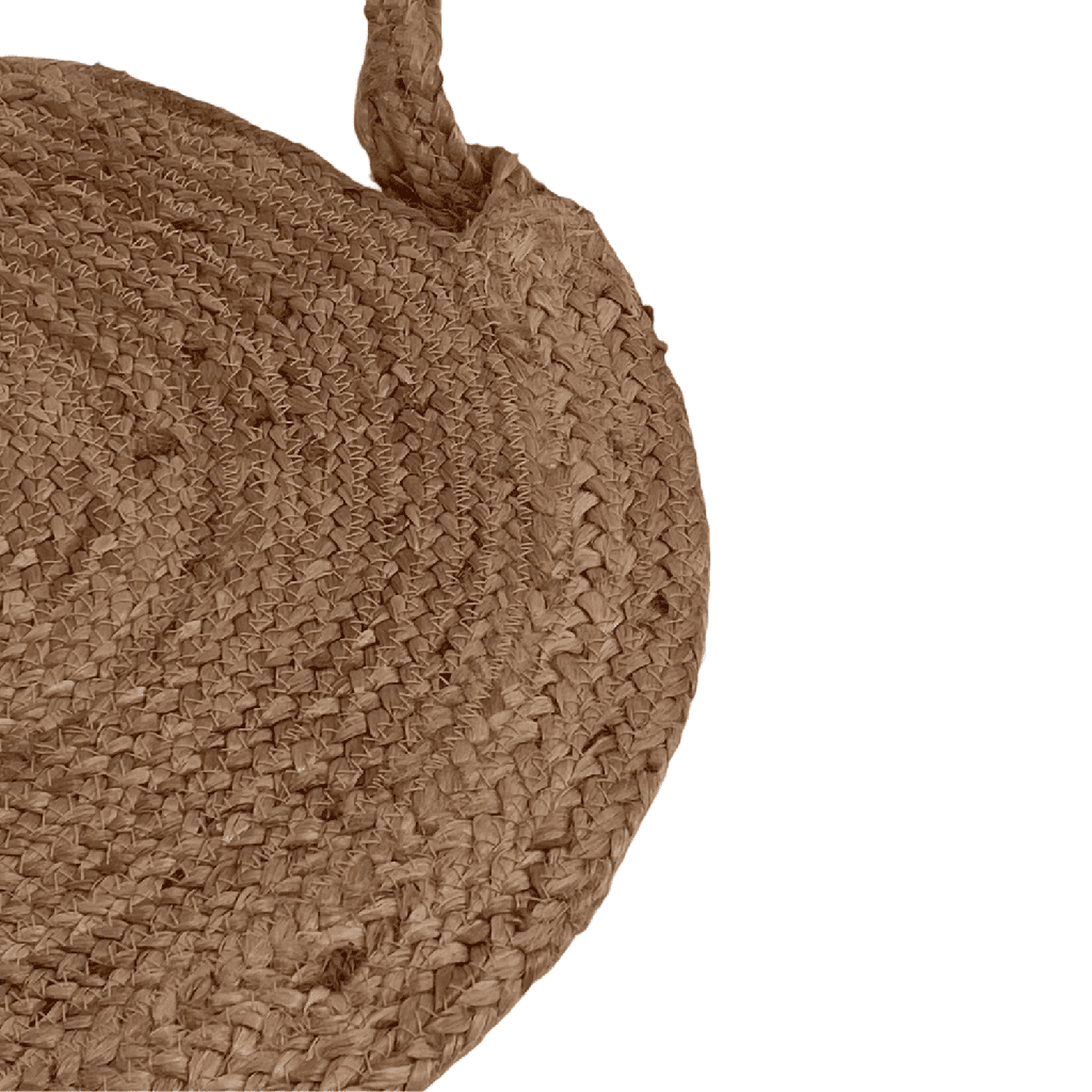 Bolso yute redondo 40cm