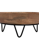 Fuente madera con pedestal 40cm