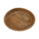 Fuente madera con pedestal 40cm