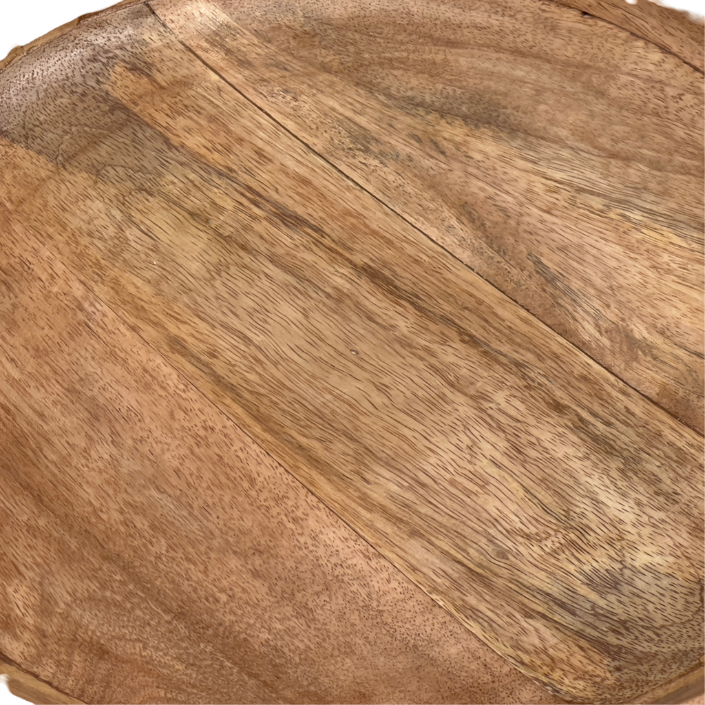 Fuente madera con pedestal 40cm