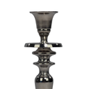 Candelabro plateado 27cm