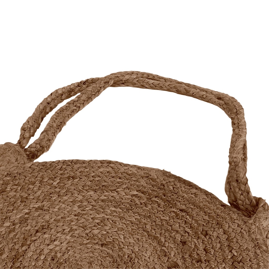 Bolso yute redondo 35cm