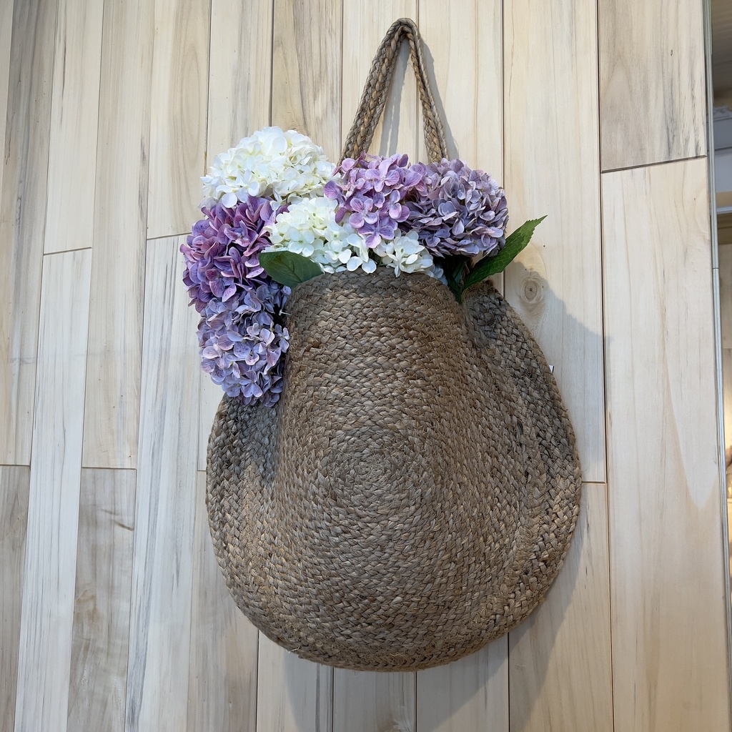 Bolso yute redondo 35cm