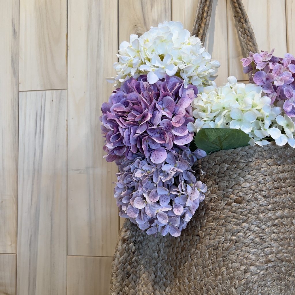 Bolso yute redondo 35cm