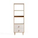 Estante 2 cajones Mila 151cm