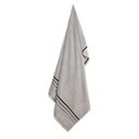 Toalla de baño Lumina 500gr 70 x 140 cm Gris Perla/Gris
