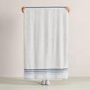 Toalla de baño Lumina 500gr 86x150cm Blanca/Azul