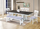 Juego Comedor extensible 6 sillas Cairo