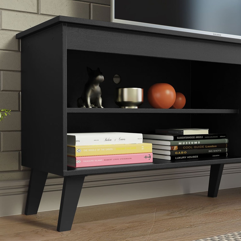 Rack TV 65" Turim negro