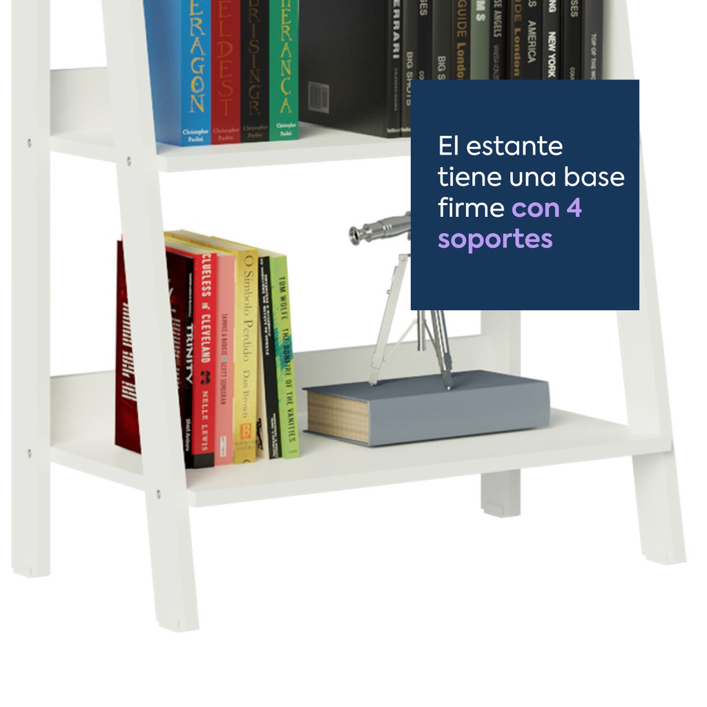 Estante Escada blanco