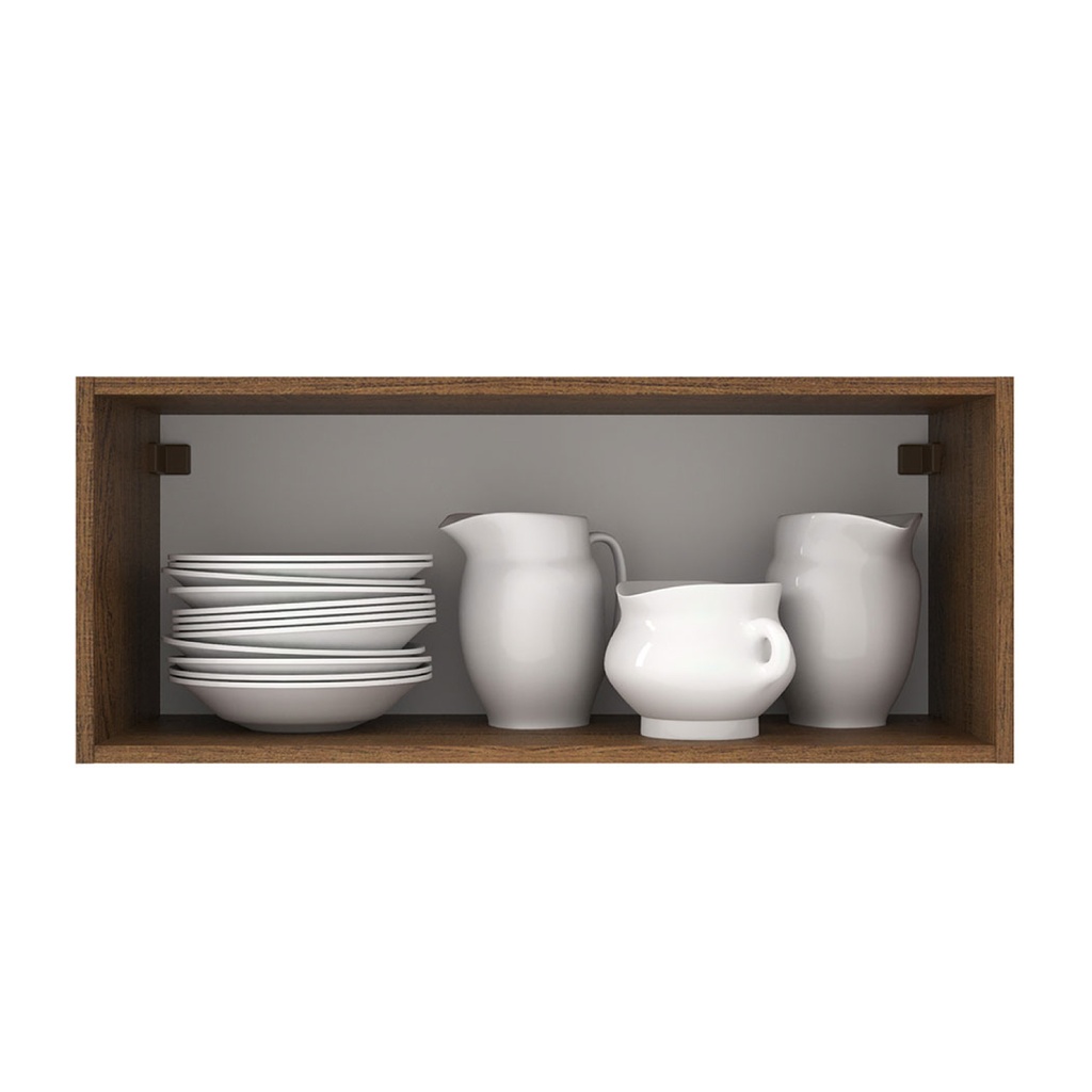 Aéreo cocina Agata gris 1 puerta 80cm